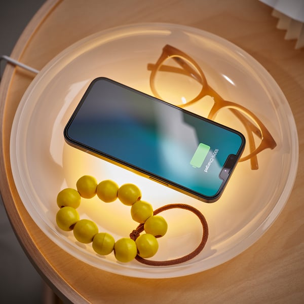 VÄSTMÄRKE Wireless charger with lighting