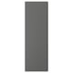 VOXTORP Door, dark grey vertical handle, 60x180 cm