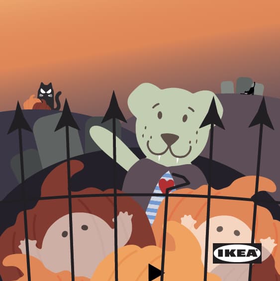 Strašidelně zábavný den v IKEA Brno