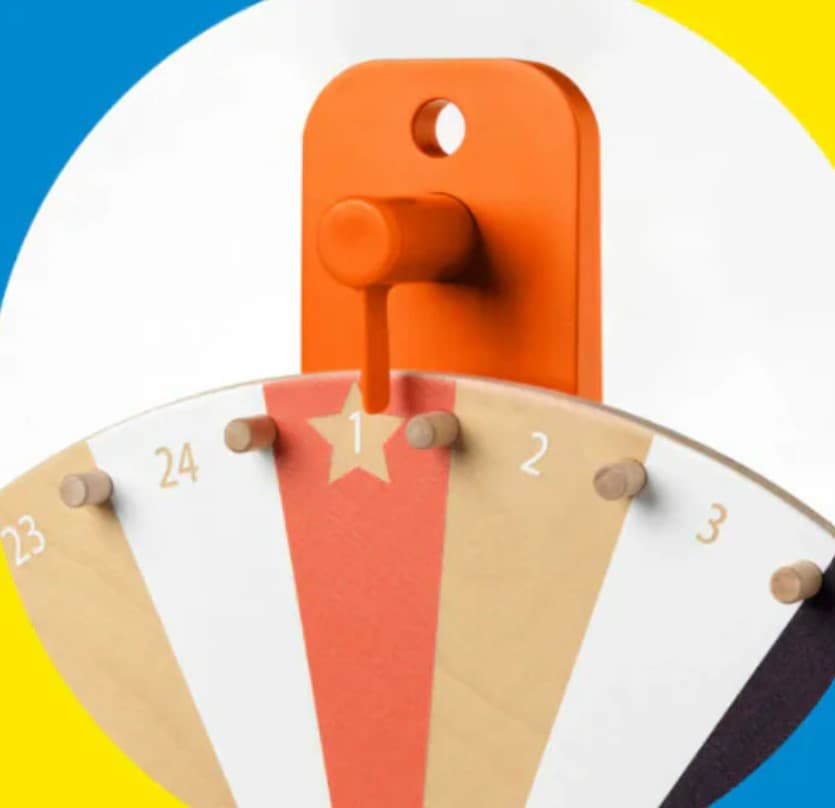 Spin the Wheel for IKEA Etobicoke's 25th Birthday!