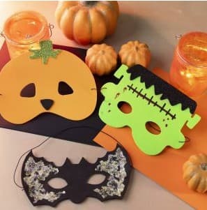 Decorate a Halloween Mask at IKEA Vaughan