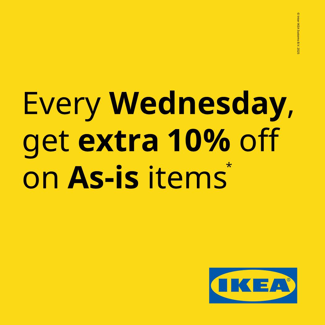 Wednesday Special: Extra Savings in As-is