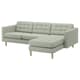 Fabric sofas with chaise longues