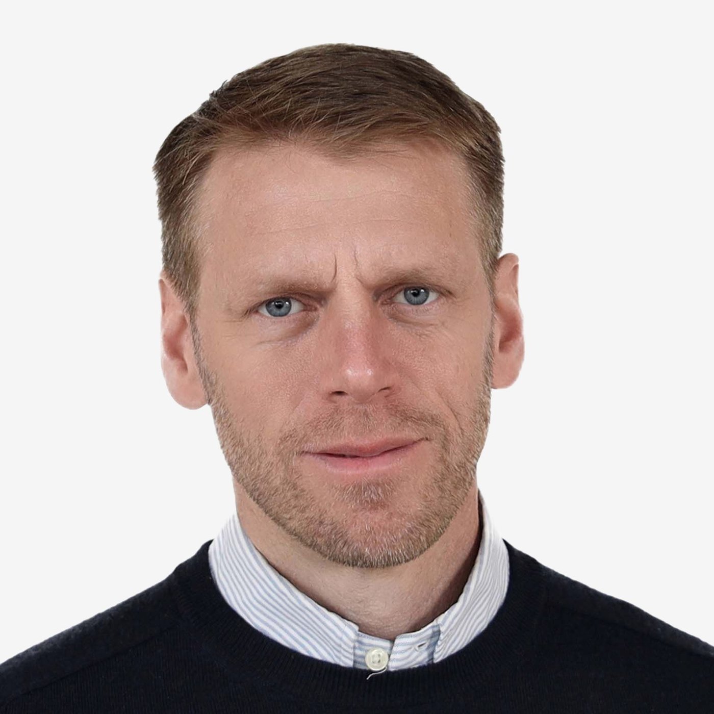 A head and shoulder portrait of Innovation Ventures Manager, Robert Carleke.