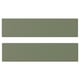 Two green rectangular panels, part of the AXSTAD collection, with a smooth, matte finish.