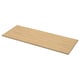 EKBACKEN Custom made worktop, light oak effect/laminate, 63.6-125x2.8 cm