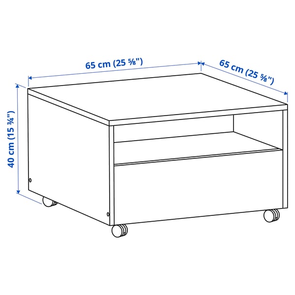 Illustration with measurements for the product: GARNANÄS.