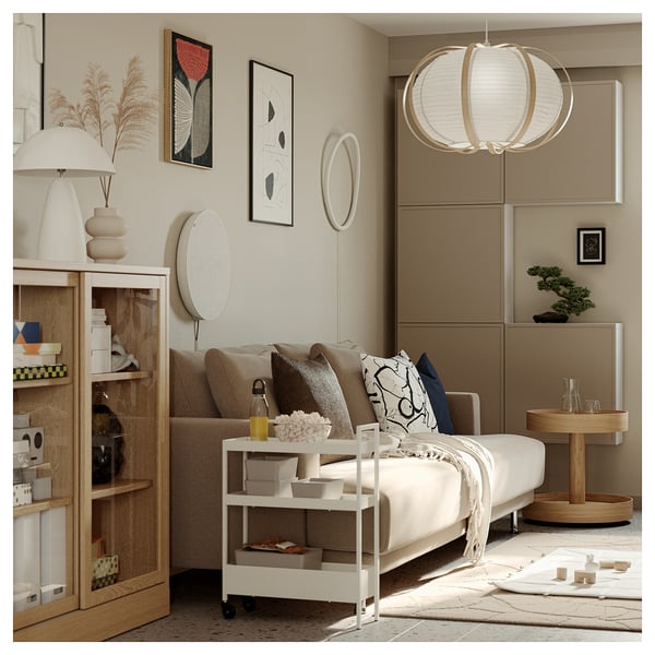 UPPÅKRA 3-seat modular sofa, Johanneshov brown-beige