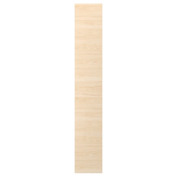 ASKERSUND חיפוי צד, גוון עץ מילה בהיר, 39x240 ס"מ