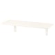 BERGSHULT / RAMSHULT מדף עם תומכים, לבן, ‎80x30 ס"מ‏