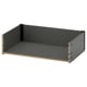 BESTÅ מסגרת מגירה, אפור כהה, 60x15x40 ס"מ