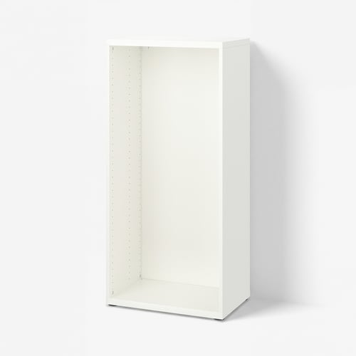 BESTÅ מסגרת, לבן, 60x40x128 ס"מ