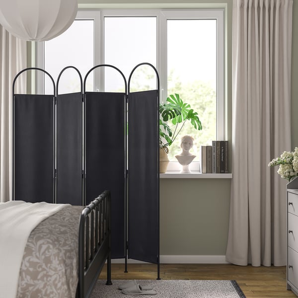 GRÅFJÄLLET מחיצה, שחור, 150x175 ס"מ