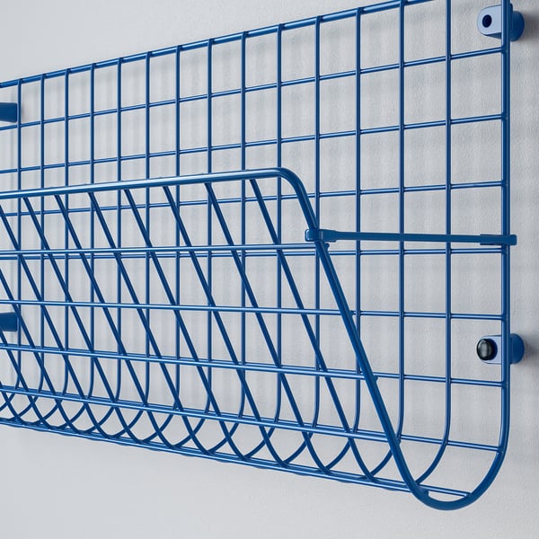 GREJIG כיס אחסון לתלייה, כחול, 58x17x28 ס"מ