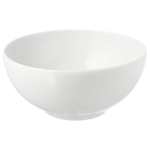 IKEA 365+ קערה, צדדים מעוגלים לבן, 16 ס"מ