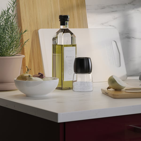 IKEA 365+ קערה, צדדים מעוגלים לבן, 13 ס"מ