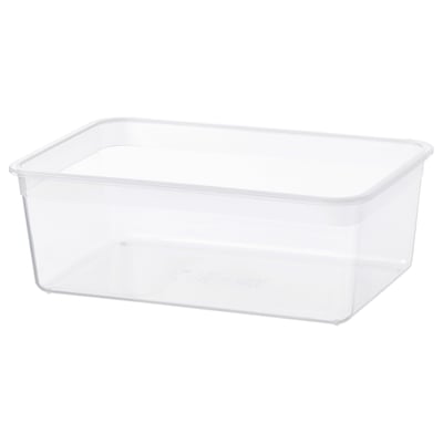 IKEA 365+ מיכל אחסון, גדול מלבני/פלסטיק, 5.2 ל'