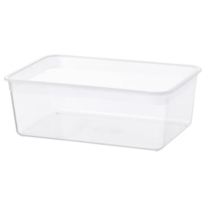 IKEA 365+ מיכל אחסון, גדול מלבני/פלסטיק, 5.2 ל'