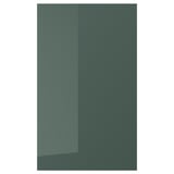 KALLARP דלת, מבריק אפור כהה-ירוק, 60x100 ס"מ