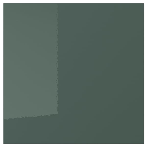 KALLARP חזית מגירה, מבריק אפור כהה-ירוק, 40x40 ס"מ