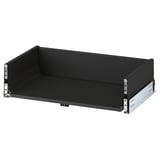 KNIVSHULT מגירה, בינונית, אפור כהה, 60x37 ס"מ