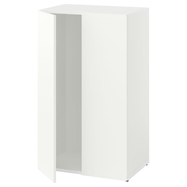 LASTARE מסגרת עם דלתות, לבן, 60x42x100 ס"מ