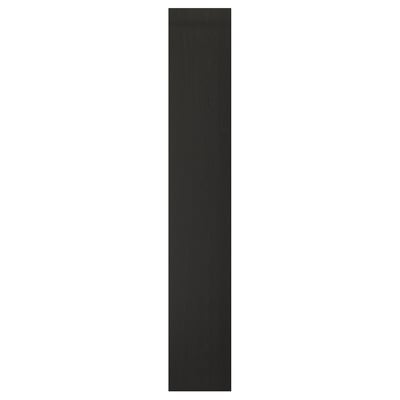 LERHYTTAN חיפוי צד, צבע שחור, 39x240 ס"מ