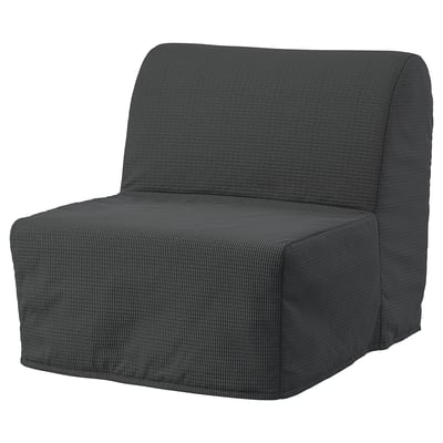 LYCKSELE LÖVÅS כורסה נפתחת, Vansbro אפור כהה