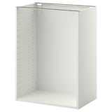 METOD ארון תחתון, לבן, 60x37x80 ס"מ