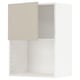 METOD ארון עליון למיקרוגל, לבן/Havstorp בז', 60x80 ס"מ