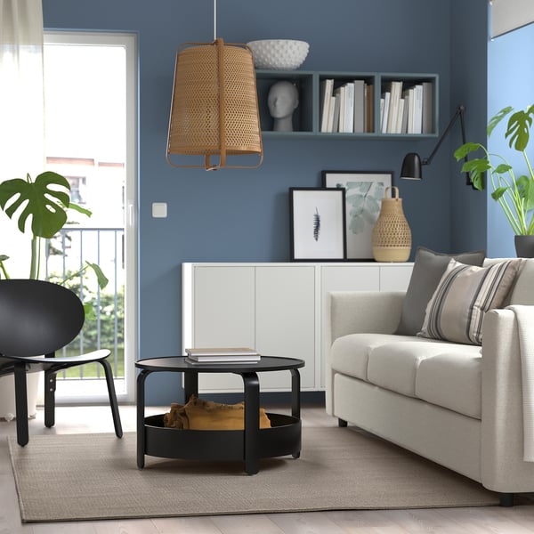 MORUM שטיח באריגה שטוחה, לבית/מחוץ לבית, בז', 160x230 ס"מ