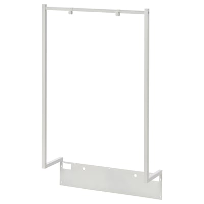 NORDLI מתקן לתליית בגדים, לבן, 80x115 ס"מ
