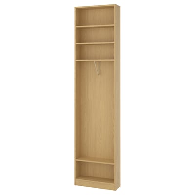 PAX יחידת תוספת לקצה, גוון אלון, 20x58x236 ס"מ