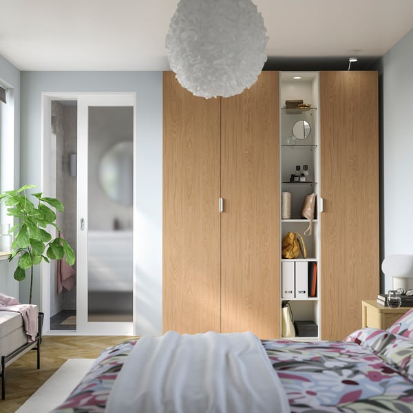 PAX יחידת תוספת אמצעית, לבן, 35x35x236 ס"מ