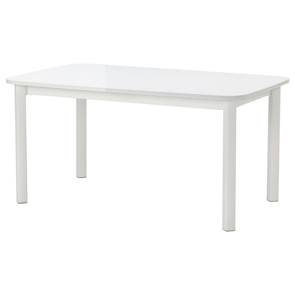 STRANDTORP שולחן נפתח, לבן, 150/205/260x95 ס"מ
