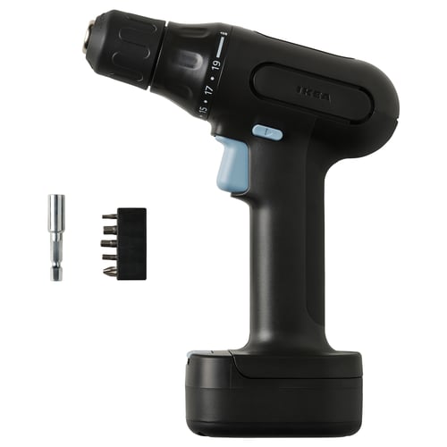 TRIXIG מברגה/מקדחה, ליתיום, 12 V