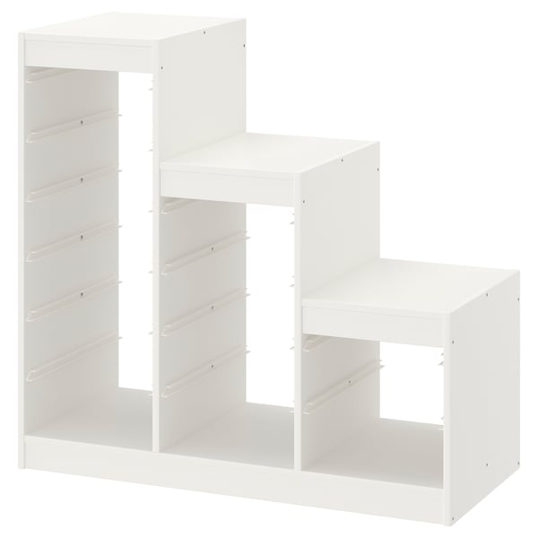 TROFAST מסגרת, לבן, 99x44x94 ס"מ