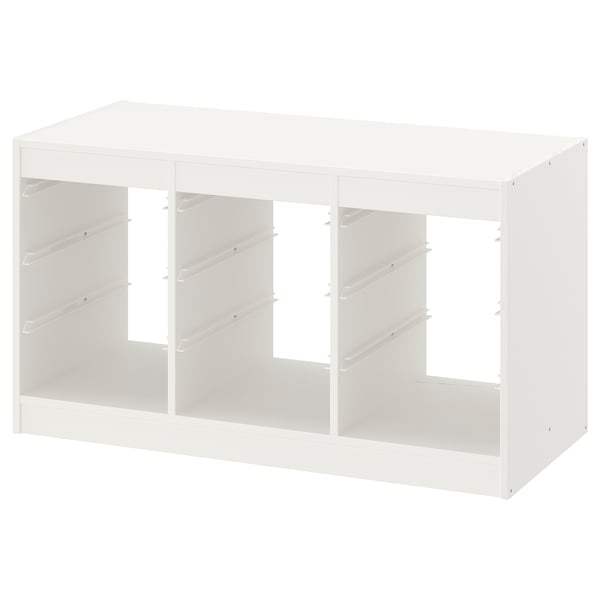 TROFAST מסגרת, לבן, 99x44x56 ס"מ