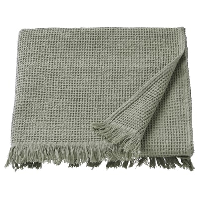 VALLASÅN מגבת רחצה, ירוק בהיר, 70x140 ס"מ