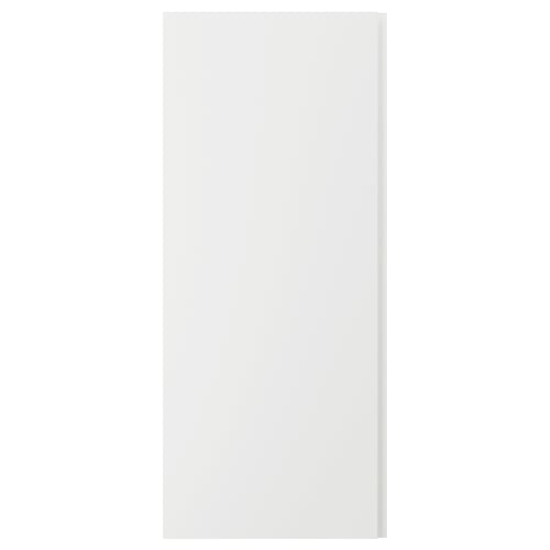 VOXTORP דלת, לבן מט ידית אנכית, 60x140 ס"מ