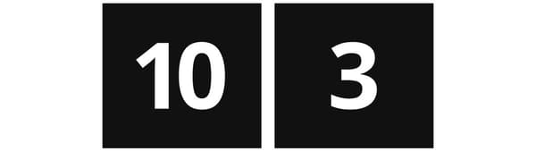 10-year & 3-year guarantee symbols