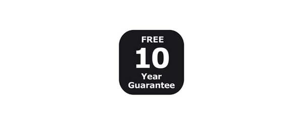 10-year guarantee.