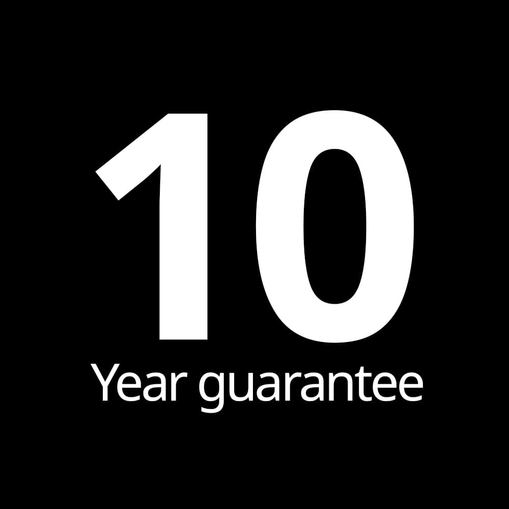 10 year guarantee on all IKEA mattresses.