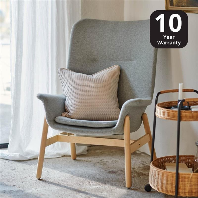 10 years of warranty on armchairs