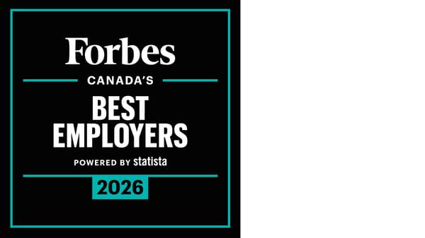 2026 Forbes Best Employers logo