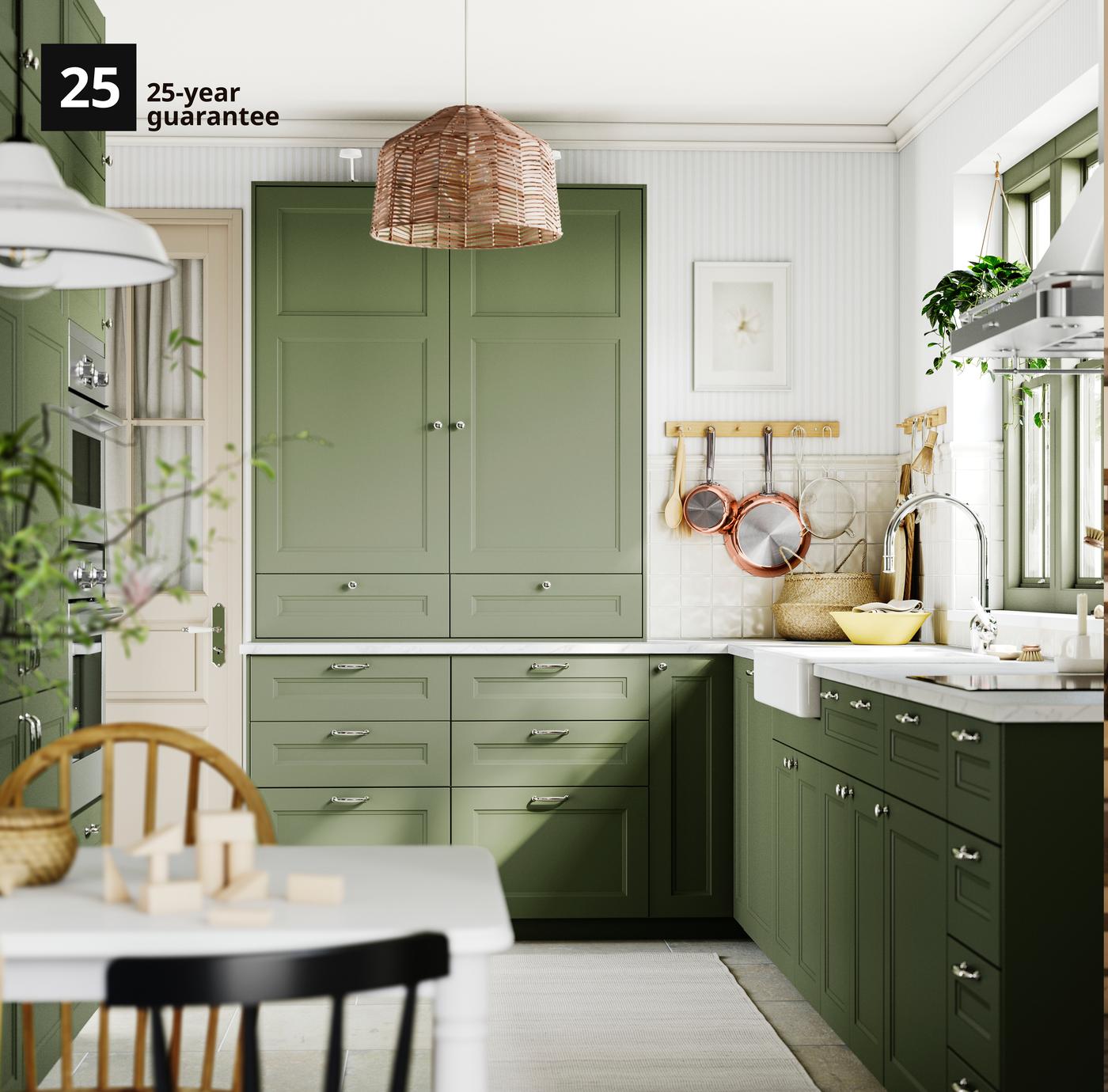 25-year guarantee on METOD kitchen