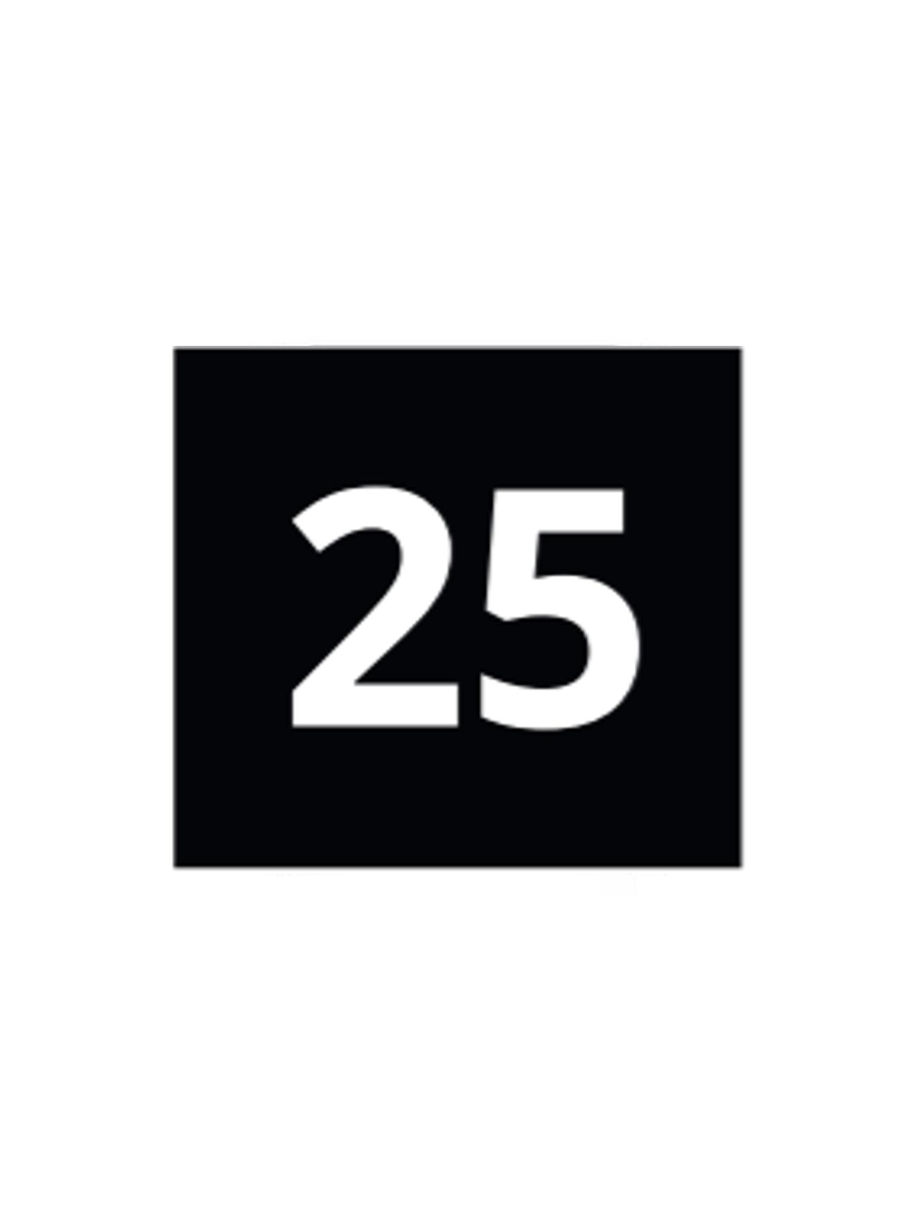 25-year gurantee logo