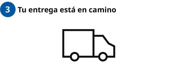 3. Tu entrega está en camino
