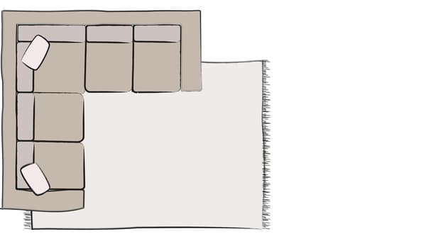 5 x 7 area rug for corner sofa icon
