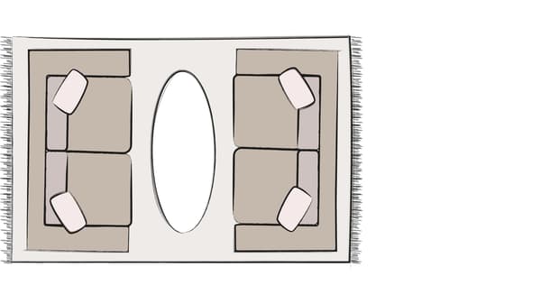 6 x 9 rug for loveseat icon